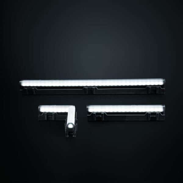 Φώς Θέσης Freedom Dark Line Μακρύ 250mm Λευκό Strands - Image 5