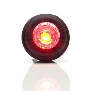 Φώς θέσης Led Κόκκινο 12-24V για 21mm τρύπα Strands