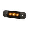 Φώς θέσης Dark Knight Slim 3 Led Πορτοκαλί Strands