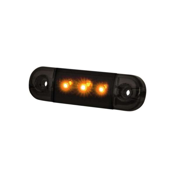 Φώς θέσης Dark Knight Slim 3 Led Πορτοκαλί Strands - Image 2