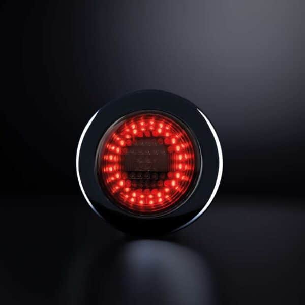 Πίσω φώς Led Dark Knight Ize Πίσω φώς, Φρένο, Φλάς Αριστερό Strands