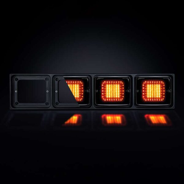 Πλαίσιο Τετράγωνο τετραπλό Ize Led Strands
