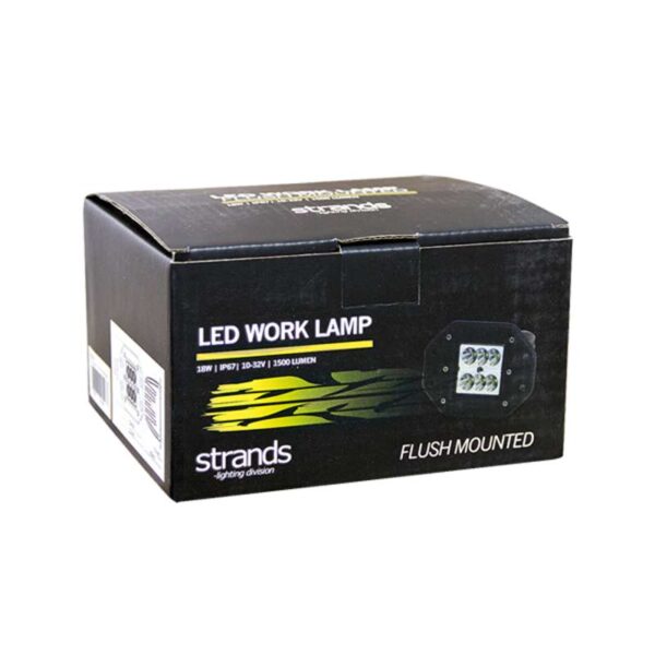 Φώς εργασίας χωνευτό Led 18w Strands - Image 2