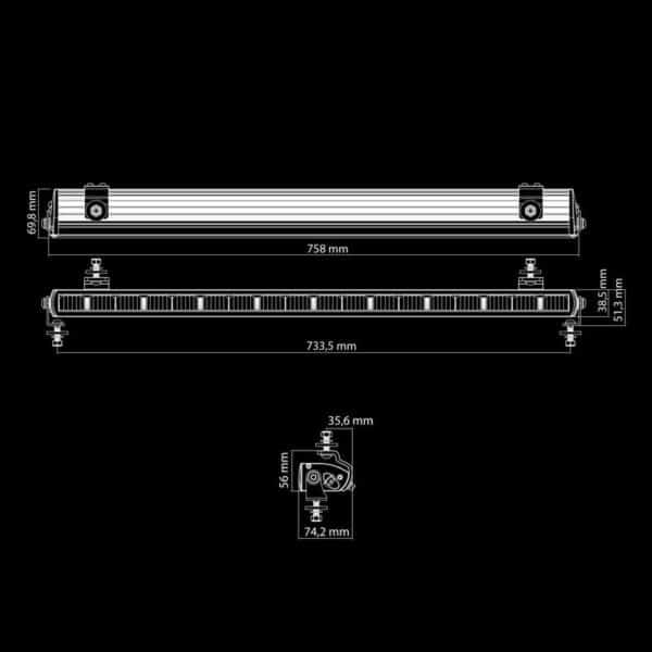Μπάρα Led Dark Knight Nuuk 30" 14200 Lumens Strands - Image 8