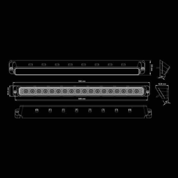 Φώς εργασίας Nuuk E-Line 40-80W 4100-8200 Lumens Strands - Image 10