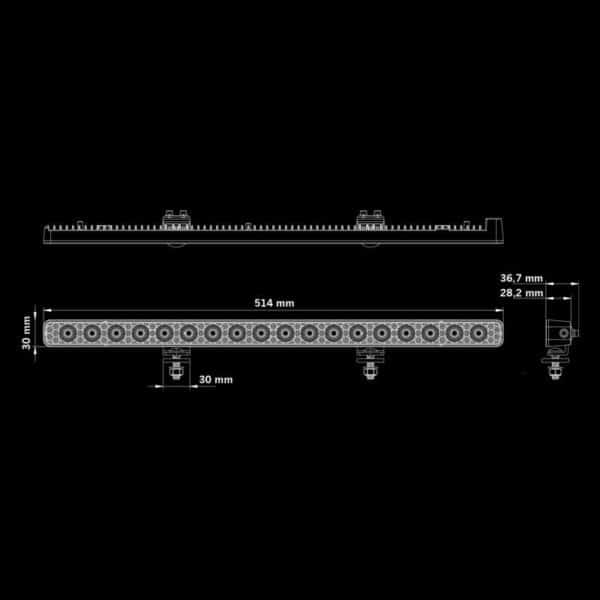 Φώς εργασίας Led Nuuk E-Line 40-80w 4100-8200 Lumens Strands - Image 9