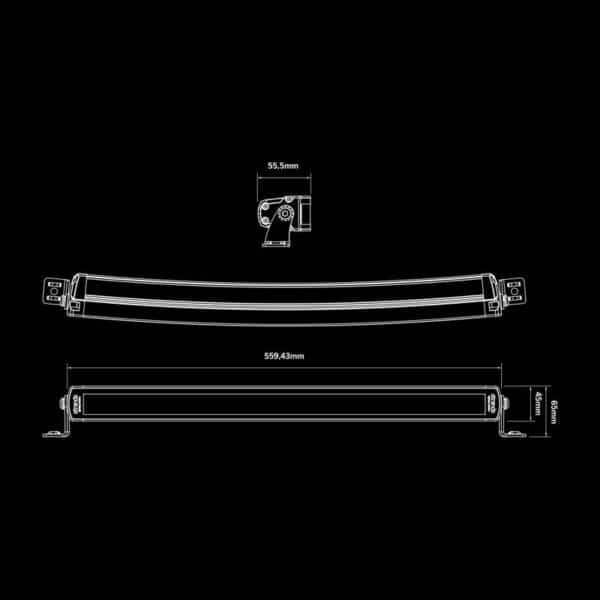 Μπάρα Led Siberia SRC 22" 4500 Lumens Strands - Image 3