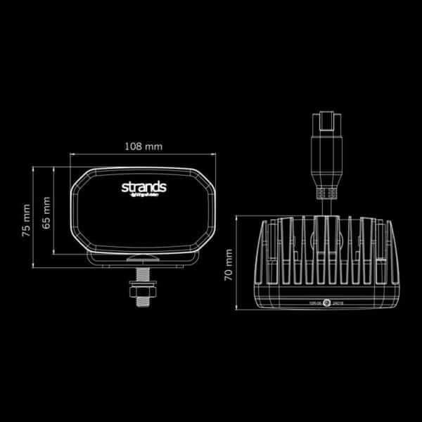 Προβολέας FOR9T 4" 2600 Lumens Strands - Image 9