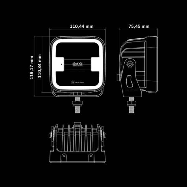 Φώς εργασίας Xiberia XP με θερμενόμενο κρύσταλλο 3710 Lumens Strands - Image 23