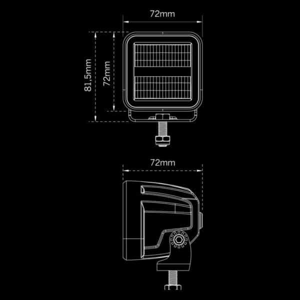 Φώς εργασίας Siberia XP Red Panda 3150 Lumens Strands - Image 9