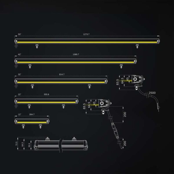 Μπάρα Led Siberia XP SR 32" 10950 Lumens Strands - Image 7
