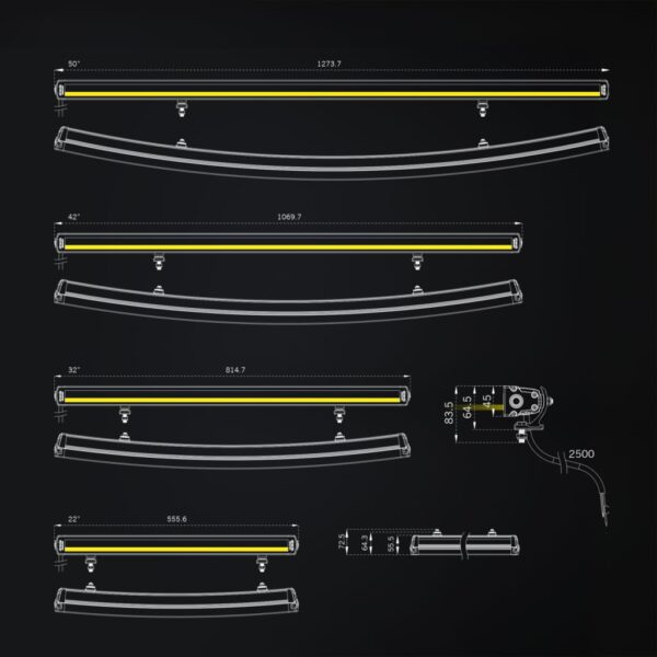 Μπάρα Led Siberia XP SRC 32" 10600 Lumens Strands - Image 4