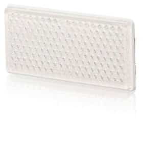 Ανακλαστικό Λευκό Ορθογώνιο 105x51mm με ταινία Strands