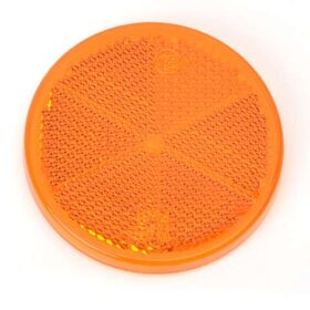 Ανακλαστικό Πορτοκαλί Στρογγυλό 60mm με ταινία Strands