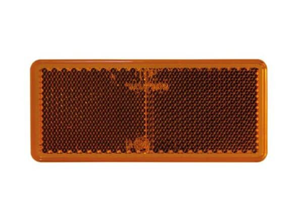 Ανακλαστικό πορτοκαλί Ορθογώνιο 96x42mm 4τμχ με ταινία Strands