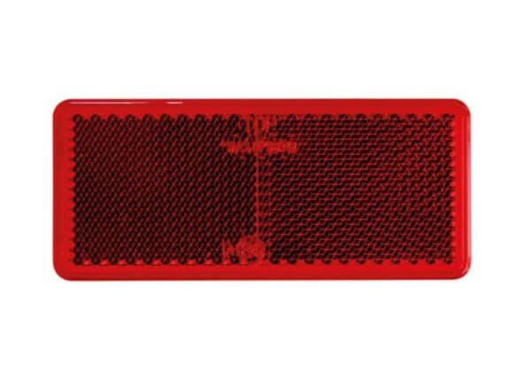 Ανακλαστικό Κόκκινο Ορθογώνιο 96x42mm Strands