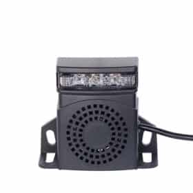 Ηχητικό όπισθεν με προειδοποιητική λυχνία LED, 9-80V DC, 92-107db, IP67 Strands