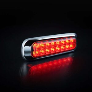 Πίσω φώς ομίχλης Led Dark Knight 129mm Strands
