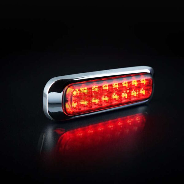 Πίσω φώς ομίχλης Led Dark Knight 129mm Strands