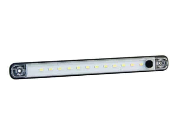 Εσωτερικό φώς θέσης 12 Led Λευκό slim 12 LED 12V Με διακόπτη On-Off Strands