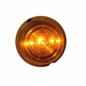 Φώς θέσης 5 Led Viking Πορτοκαλί κρύσταλλο Strands