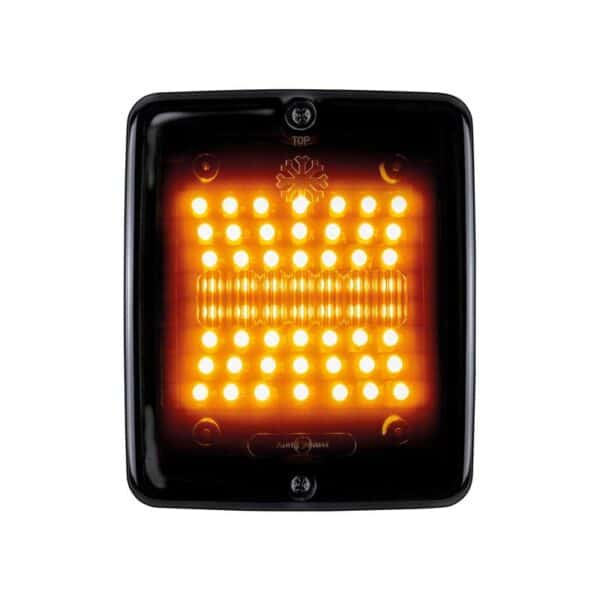Πίσω φώς Dark Knight Ize Led Τετράγωνο Φλάς Strands - Image 2