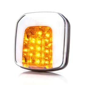 Φώς θέσης και φλάς Led μπροστινό 12-24V Strands