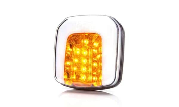 Φώς θέσης και φλάς Led μπροστινό 12-24V Strands