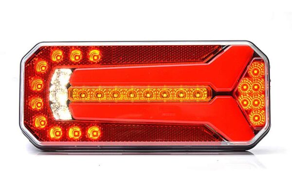 Πίσω φώς Led Universal 5 λειτουργίες 12-24V DC Strands