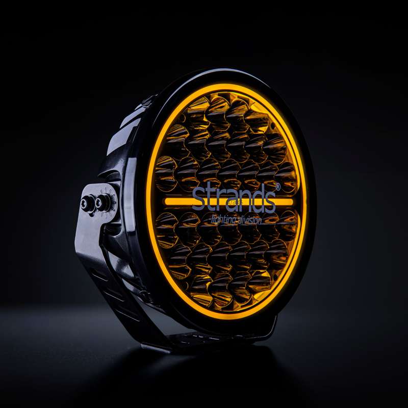 Καλυμμά φακού Siberia 9" Μαύρο Strands - Image 5