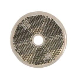 Ανακλαστικό Λευκό Στρογγυλό 60mm 4τμχ με τρύπα Strands