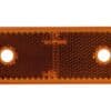 Ανακλαστικό πορτοκαλί Ορθογώνιο 96x42mm 4τμχ με τρύπες Strands