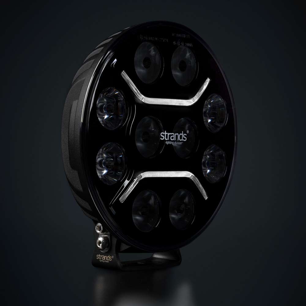 Προβολέας Dark Knight Intense 9" 13500 Lumens Strands - Image 2