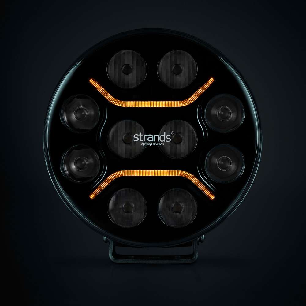 Προβολέας Dark Knight Intense 9" 13500 Lumens Strands - Image 3