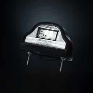 Φως Πινακίδας 2 LED Μαύρο