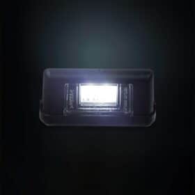 Φως Πινακίδας Λευκό 4 LED Μαύρο