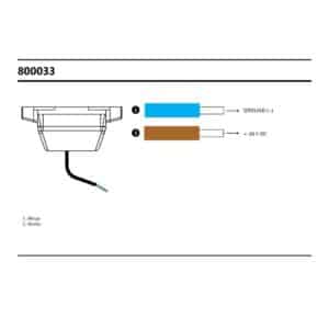 Alternative view of Φωτιστικό πινακίδας IZE LED με 4 LED