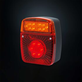 Πίσω φανάρι 3 λειτουργιών τετράγωνο