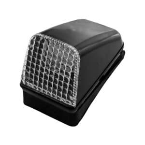 Φως οροφής με διάφανο φακό και λευκό LED