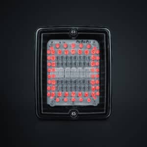Πίσω φανάρι IZE LED τετράγωνο 3 λειτουργιών