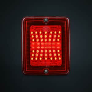 Φανάρι IZE LED πίσω τετράγωνο με κόκκινο φακό