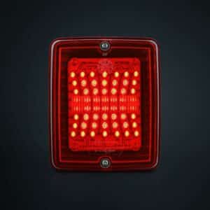 Alternative view of Πίσω Φανάρι LED IZE Στοπ/Θέσης Κόκκινο Τετράγωνο
