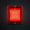 Πίσω φανάρι Φως Ομίχλης LED IZE Πίσω Κόκκινο Τετράγωνο