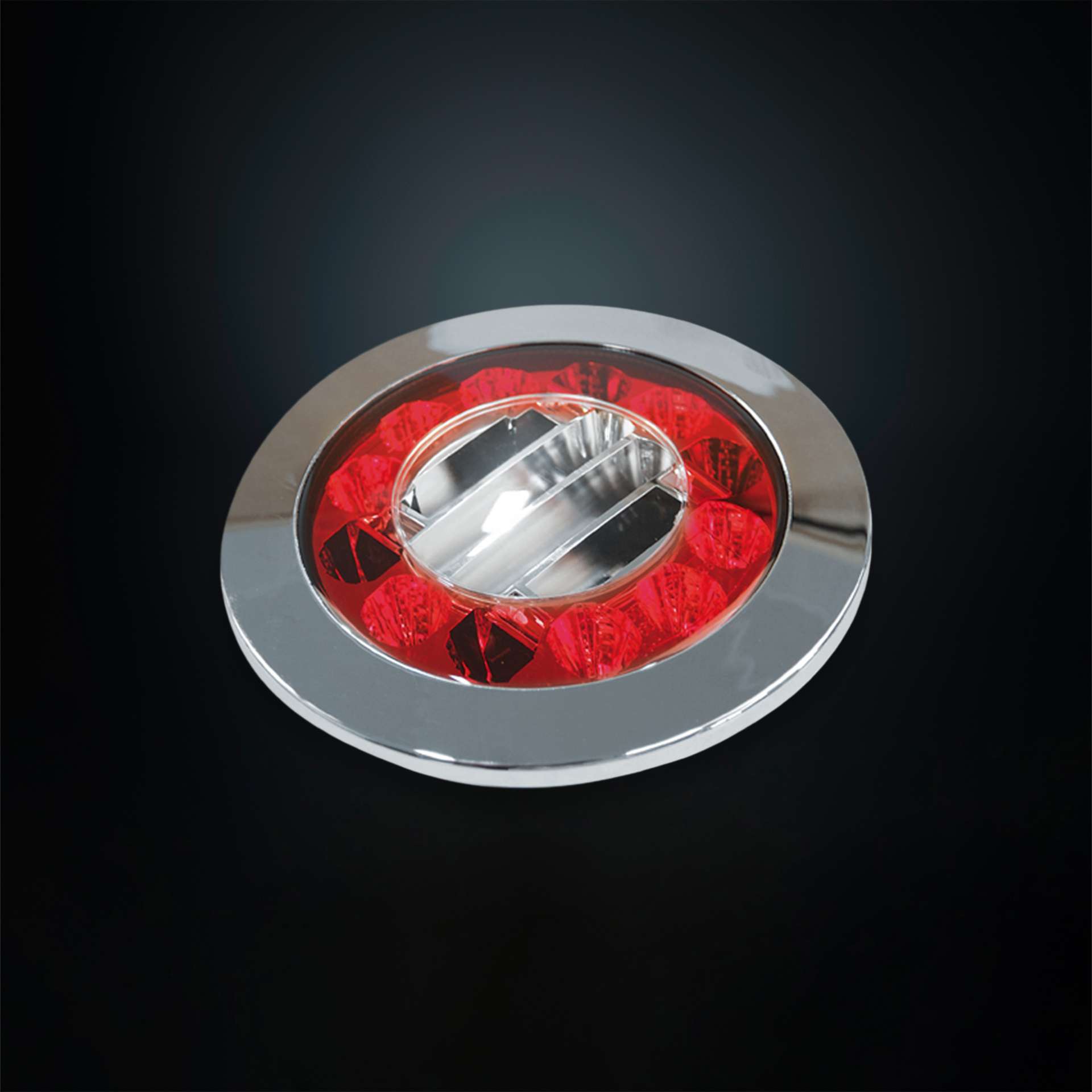 Πίσω φανάρι Red Eye φως όπισθεν/ομίχλης στρογγυλό