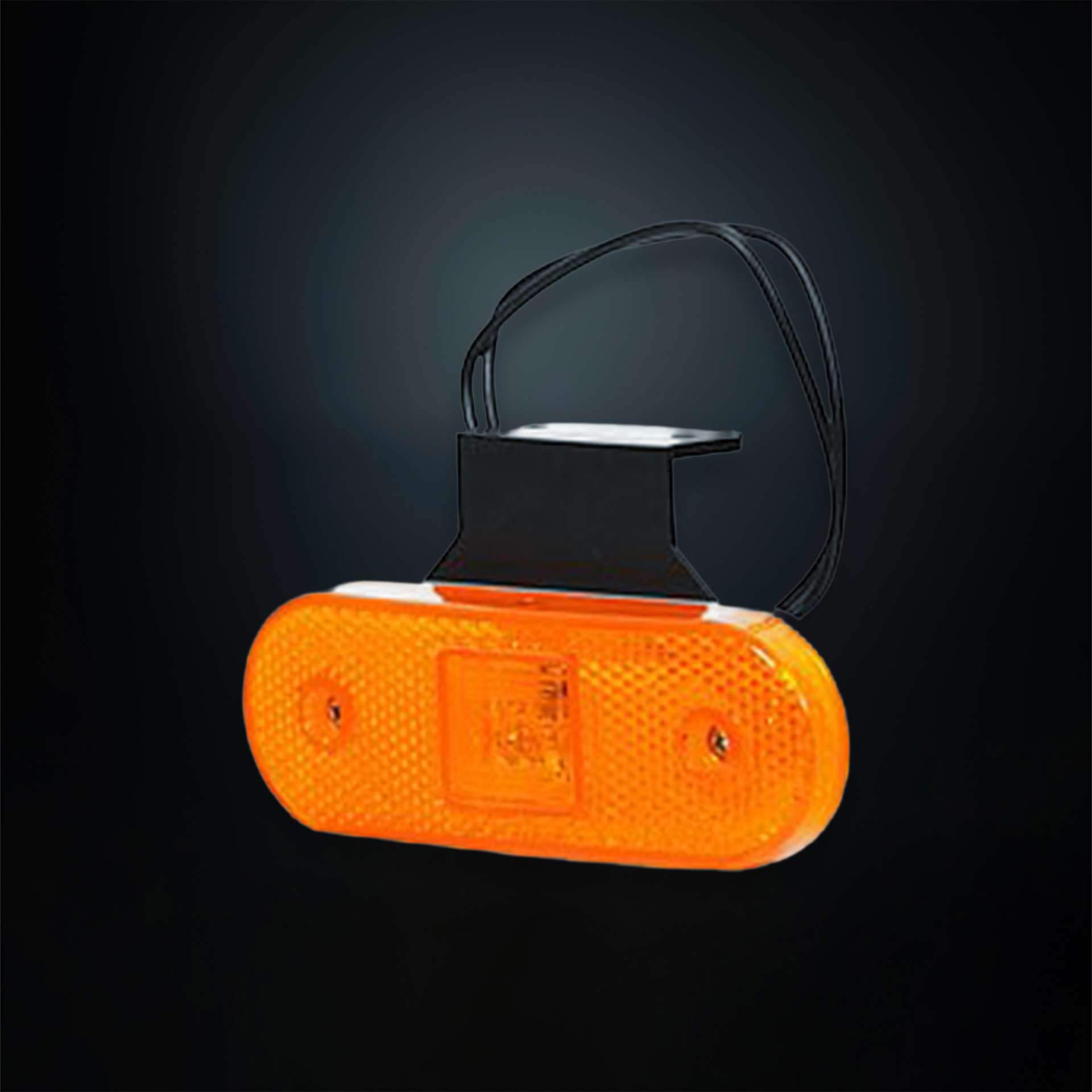 Πλευρικό φως σήμανσης ορθογώνιο με αντανακλαστήρα