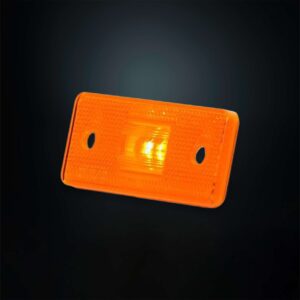 Πλευρικό φως σήμανσης ορθογώνιο με 2 LED