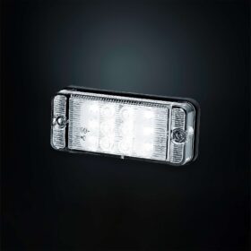 Φως όπισθεν ορθογώνιο με διάφανο φακό