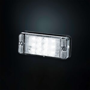 Φως όπισθεν ορθογώνιο με διάφανο φακό