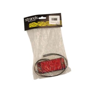 Alternative view of Φως ομίχλης ορθογώνιο με κόκκινο φακό