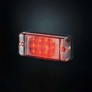 Φως ομίχλης ορθογώνιο με διάφανο φακό